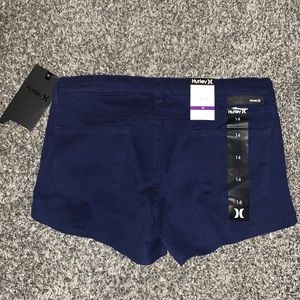 Hurley size 14 blue shorts